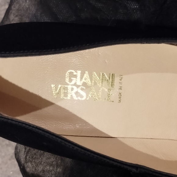 Gianni Versace black heels - Picture 3 of 10